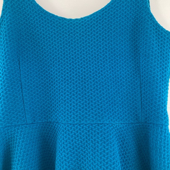 Ganni Teal Peplum Tank - Picture 2 of 4